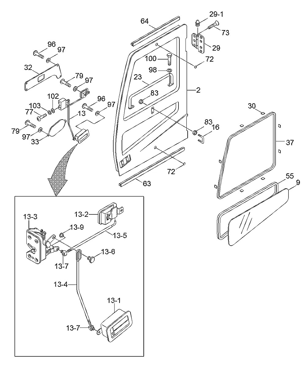 71N6-03460 Escavadeira de esteiras Hyundai R800-7A