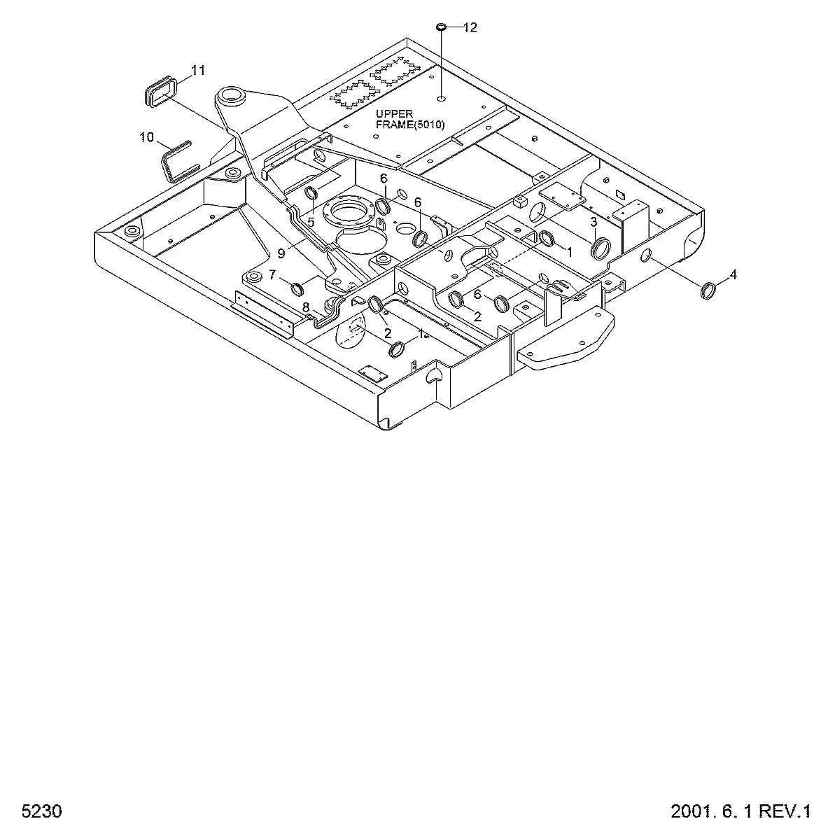 S791-190026 Escavadeira de rodas Hyundai R95W-3