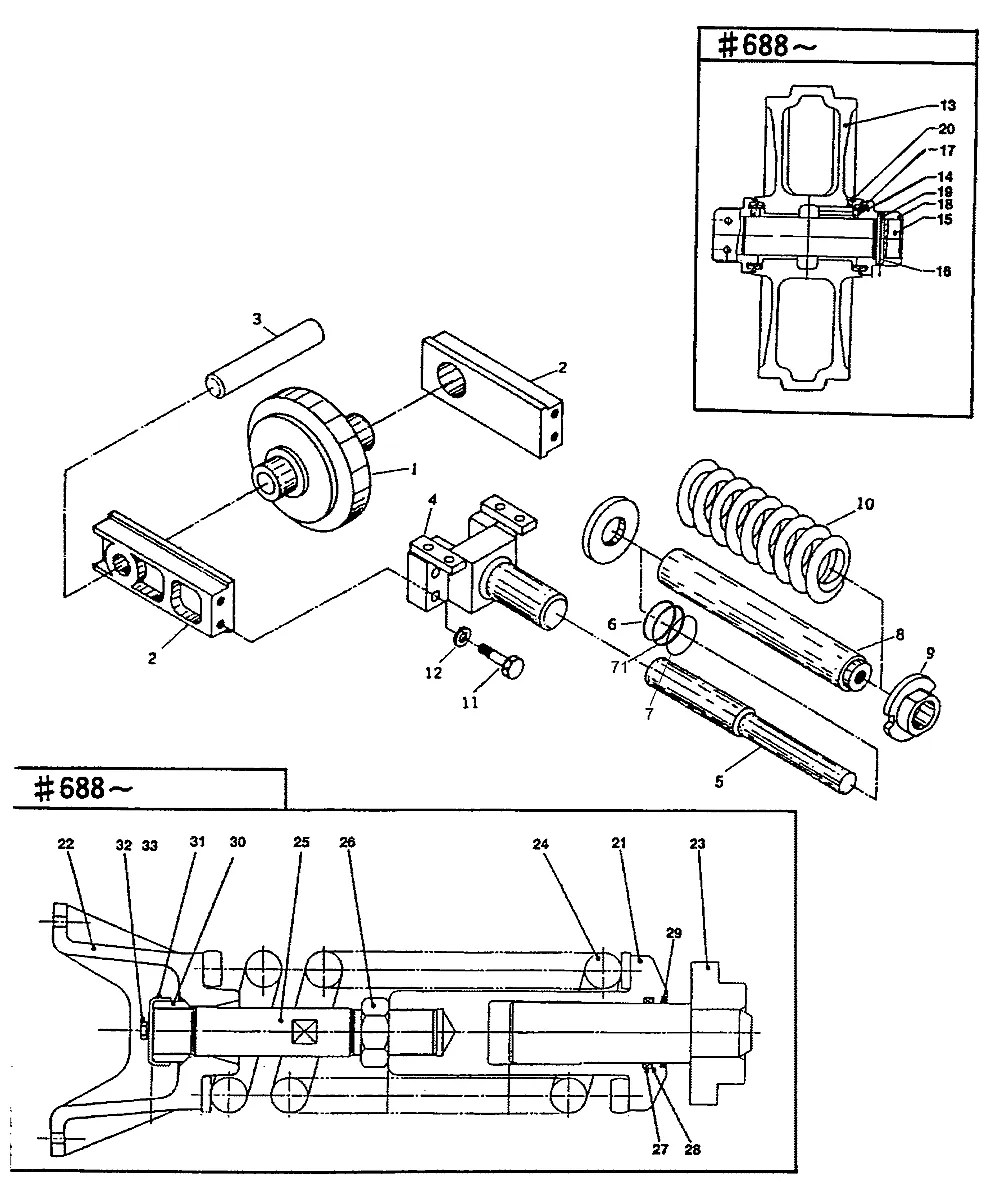 79981-4 Escavadeira de esteiras Hyundai R450LC