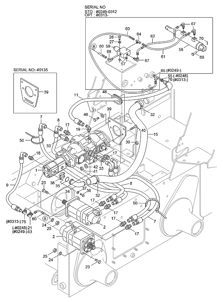 25546R1 Mini carregadeira Hyundai HSL610