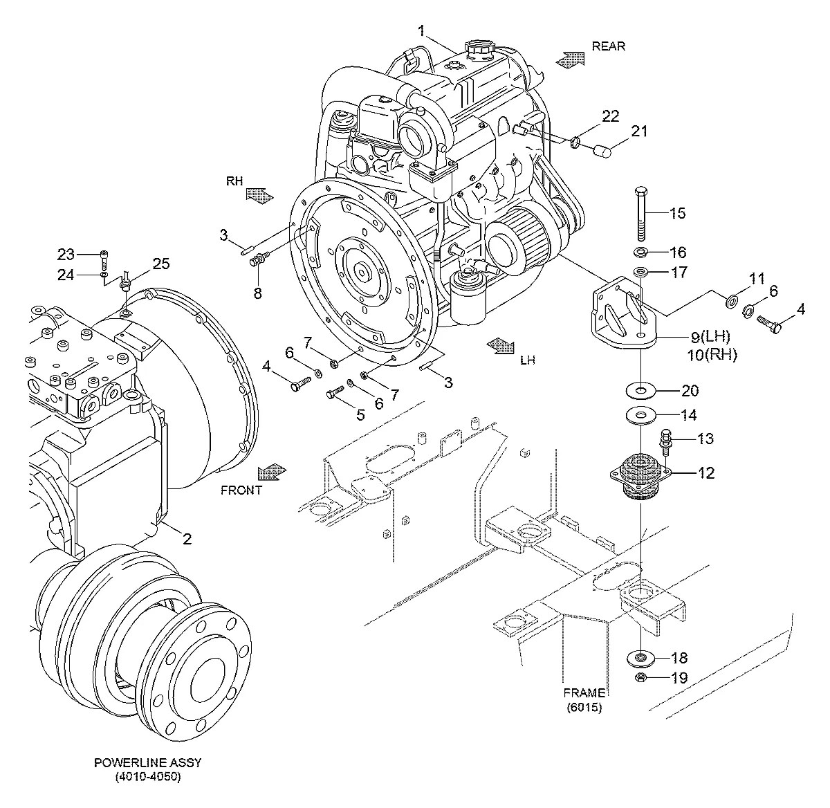 81FV-35022 Empilhadeira Hyundai 35-40-45D-7
