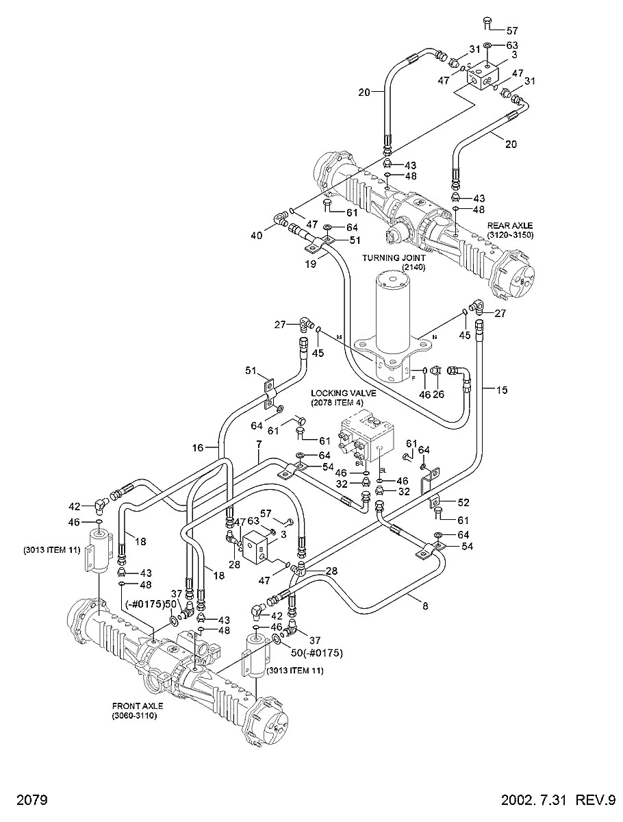P423-062030 Escavadeira de rodas Hyundai R130W-3
