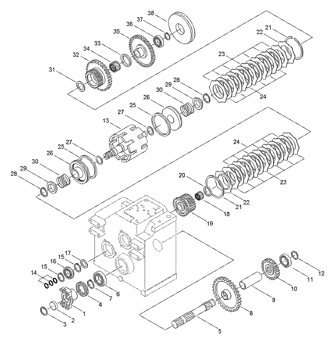 04064-03015 Empilhadeira Hyundai HDF70A