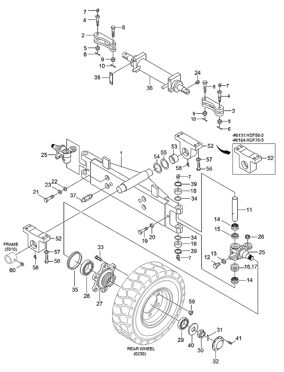 S461-400282 Empilhadeira Hyundai HDF50-III