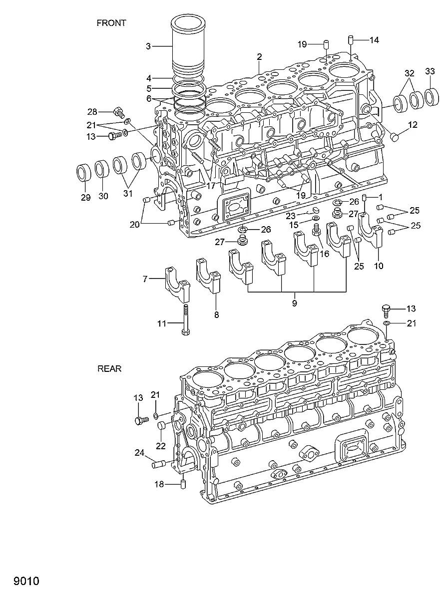 17512-10000 Escavadeira de esteiras Hyundai R390LC-9