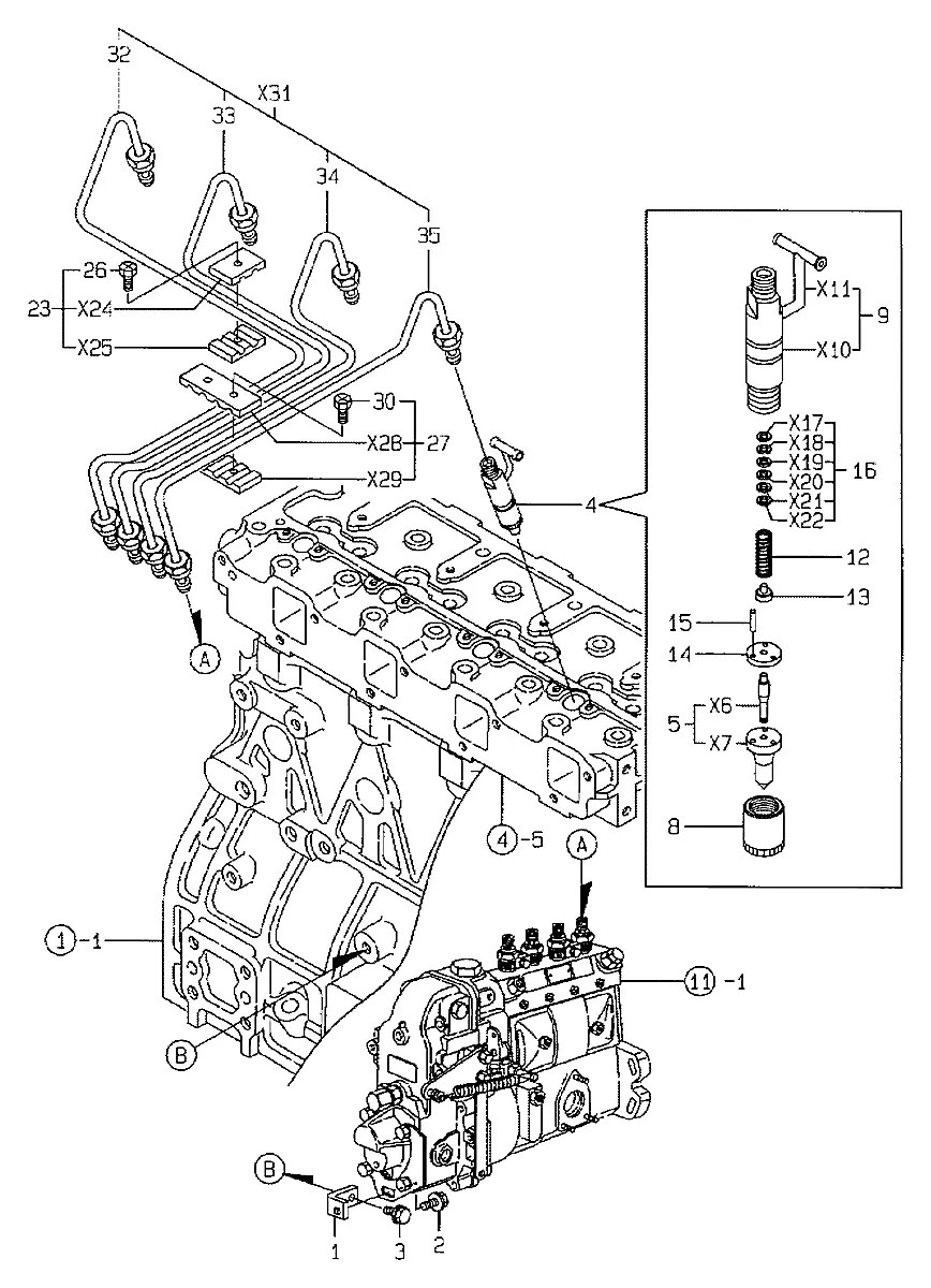 129902-53050 Mini carregadeira Hyundai HSL810