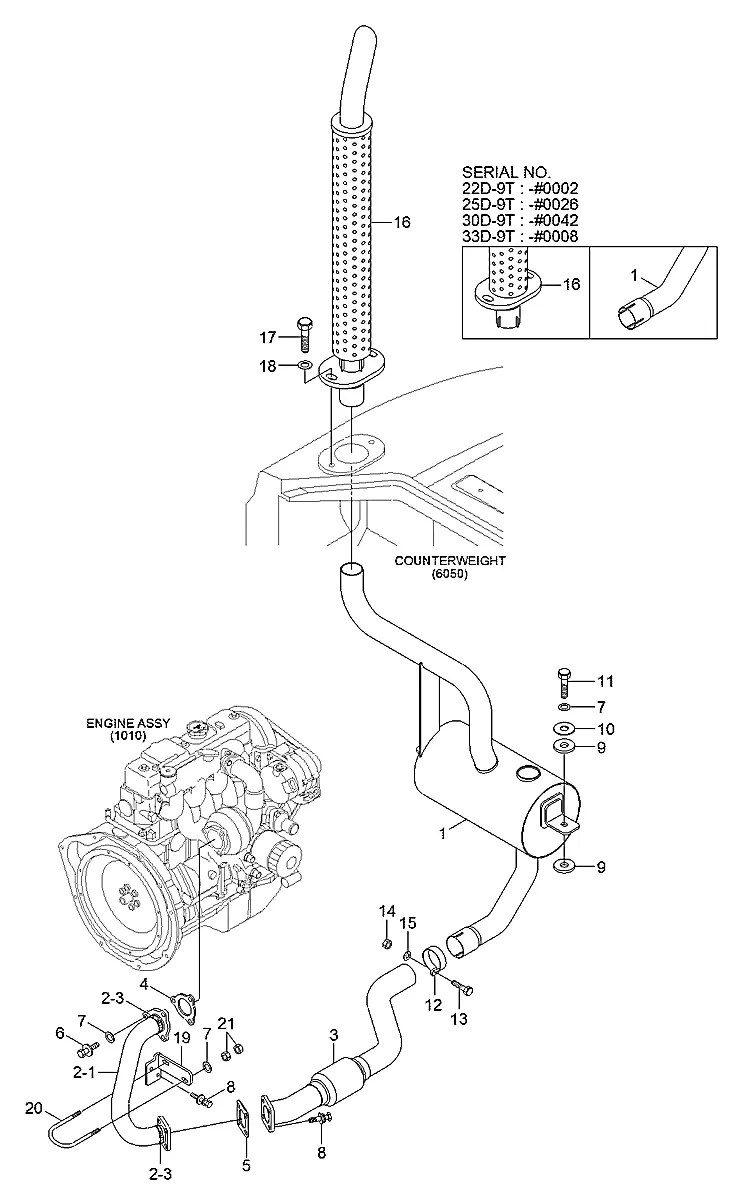 15HN-45290 Empilhadeira Hyundai 33D-9T