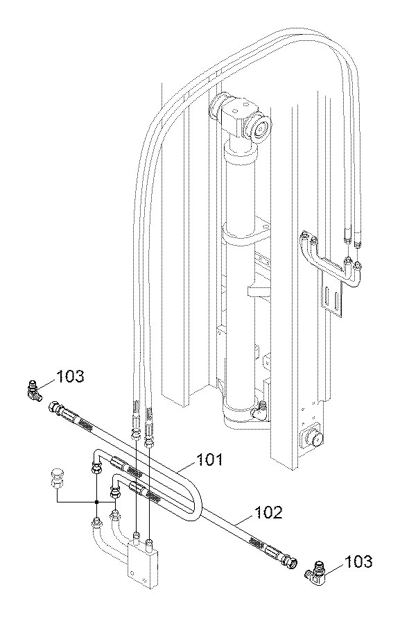 P933-064011 Empilhadeira Hyundai 70L-7A