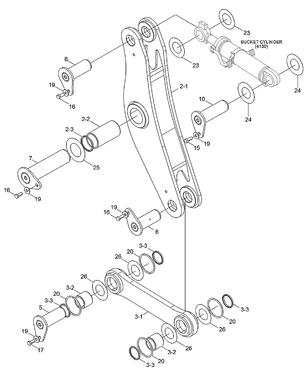 61Z1-10221 Pá-carregadeira Hyundai SL765S