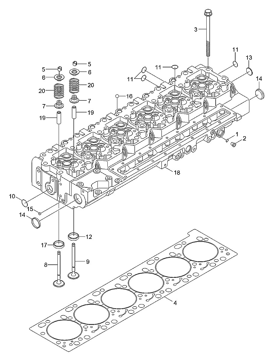 5253590 Escavadeira de esteiras Hyundai HX260 L