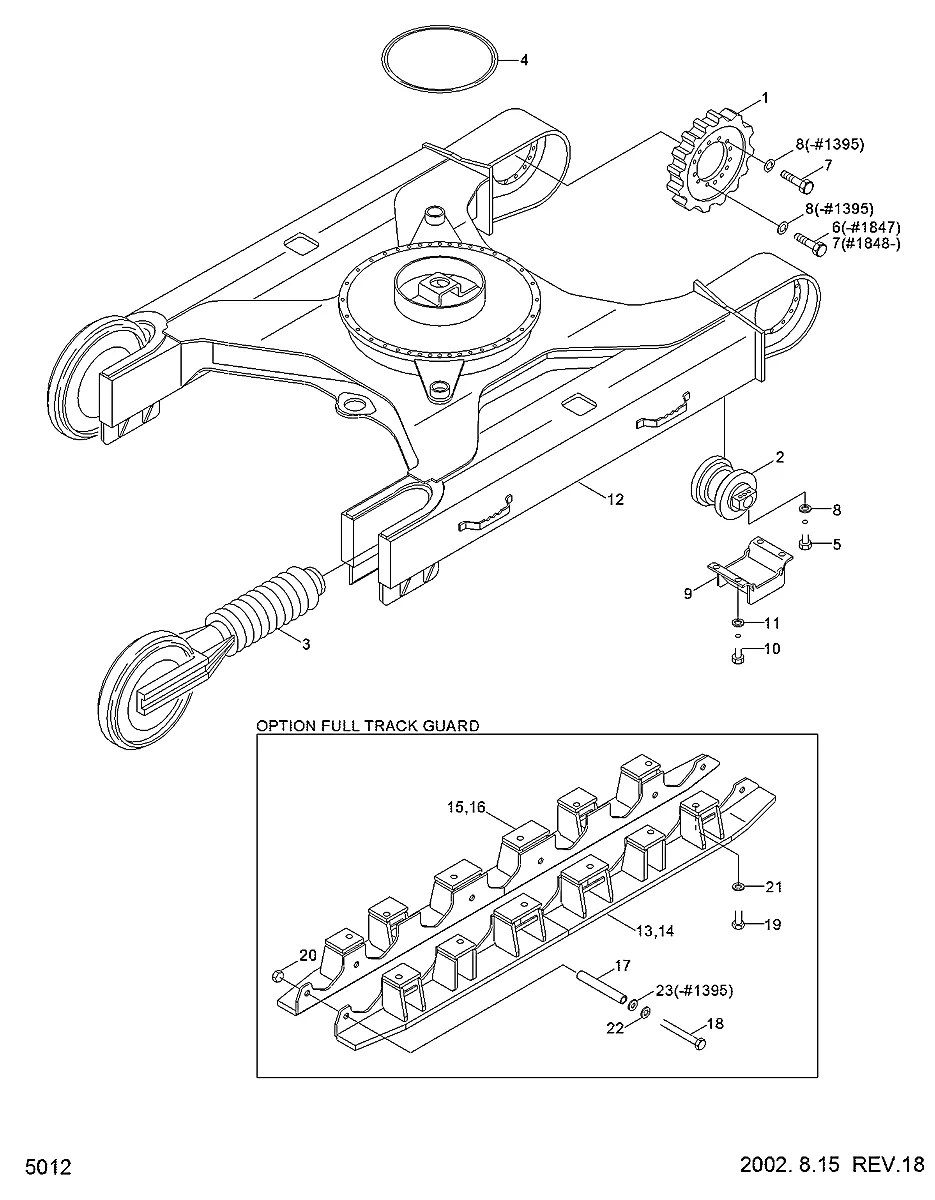 S403-242002 Escavadeira de esteiras Hyundai R130LC-3