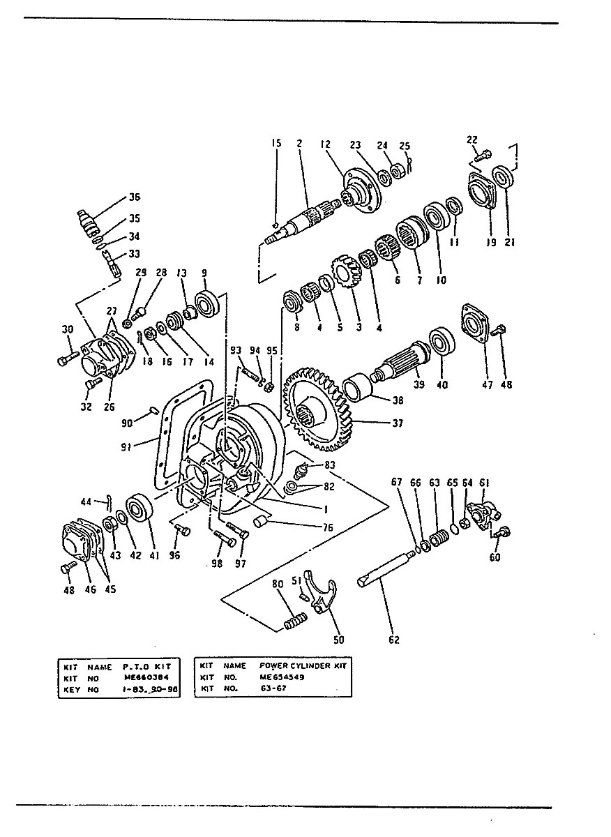 ME706883 Guindaste Hyundai HC25E