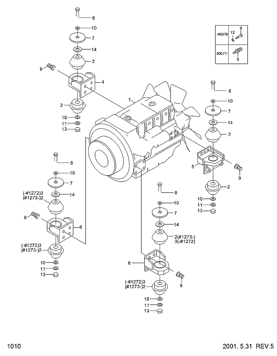 11M6-50100 Escavadeira de esteiras Hyundai R55-3