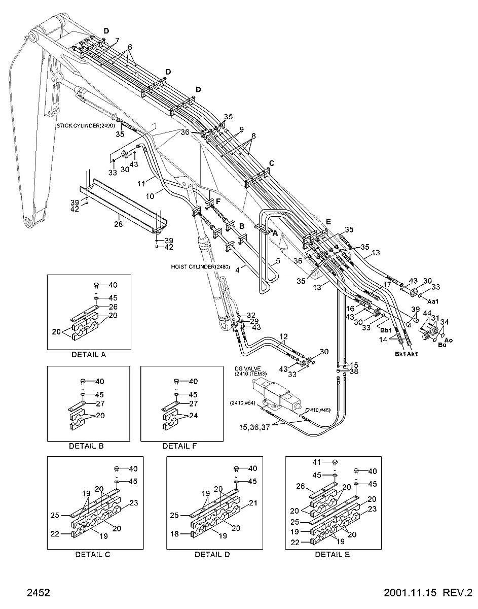 P913-167048 Equipamento florestal Hyundai 33HDLL