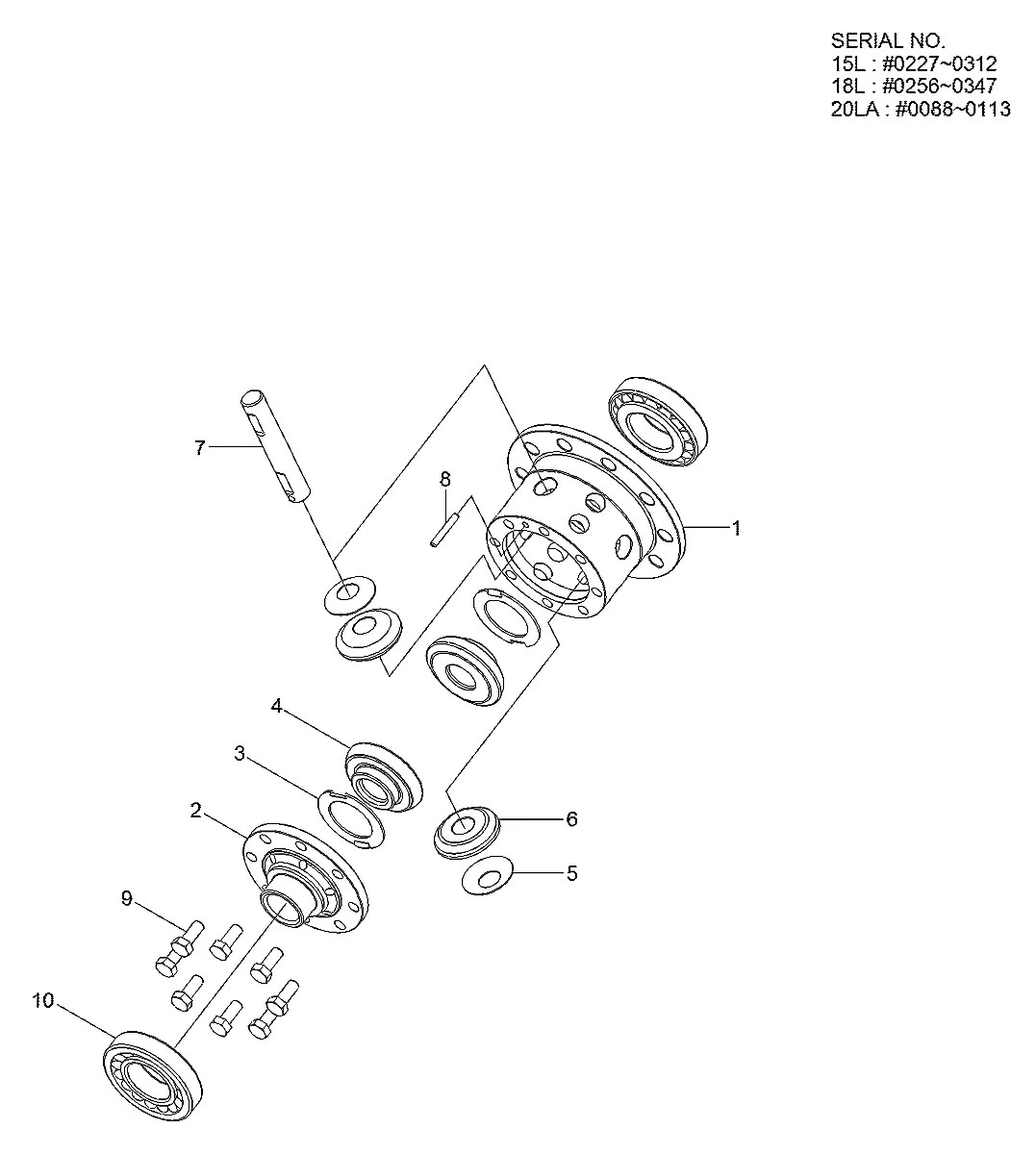 XKCF-00550 Empilhadeira Hyundai 18LA-7