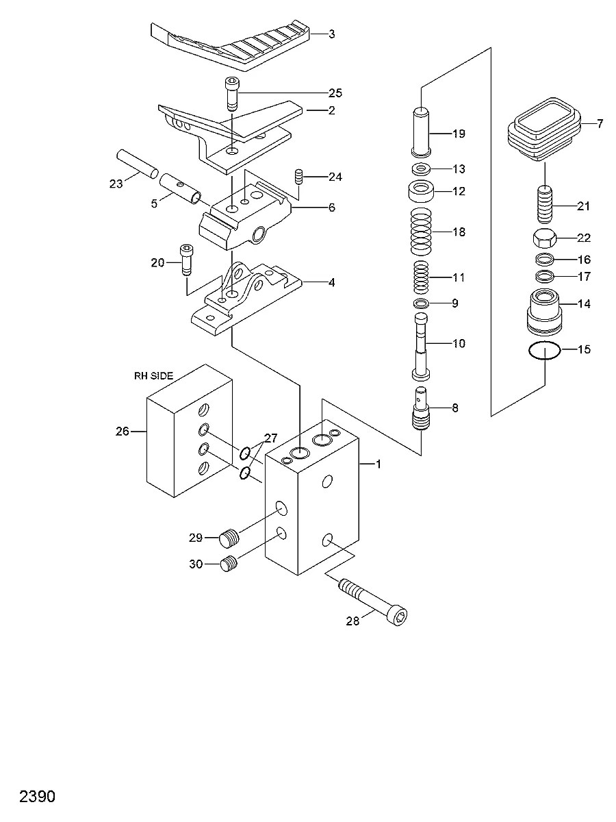 J99C8002 Escavadeira de rodas Hyundai R95W-3