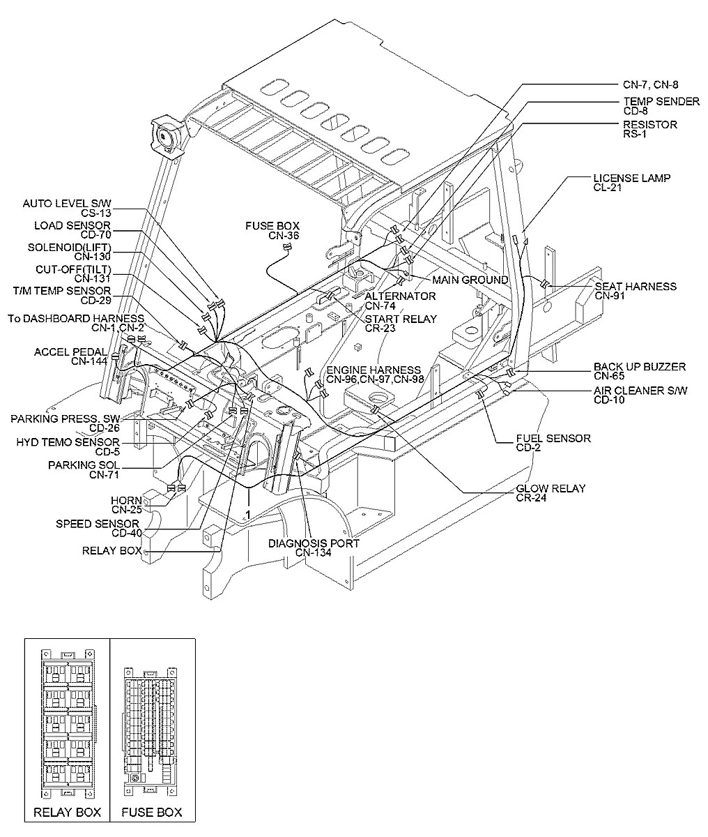 23HM-21012 Empilhadeira Hyundai 15D-9