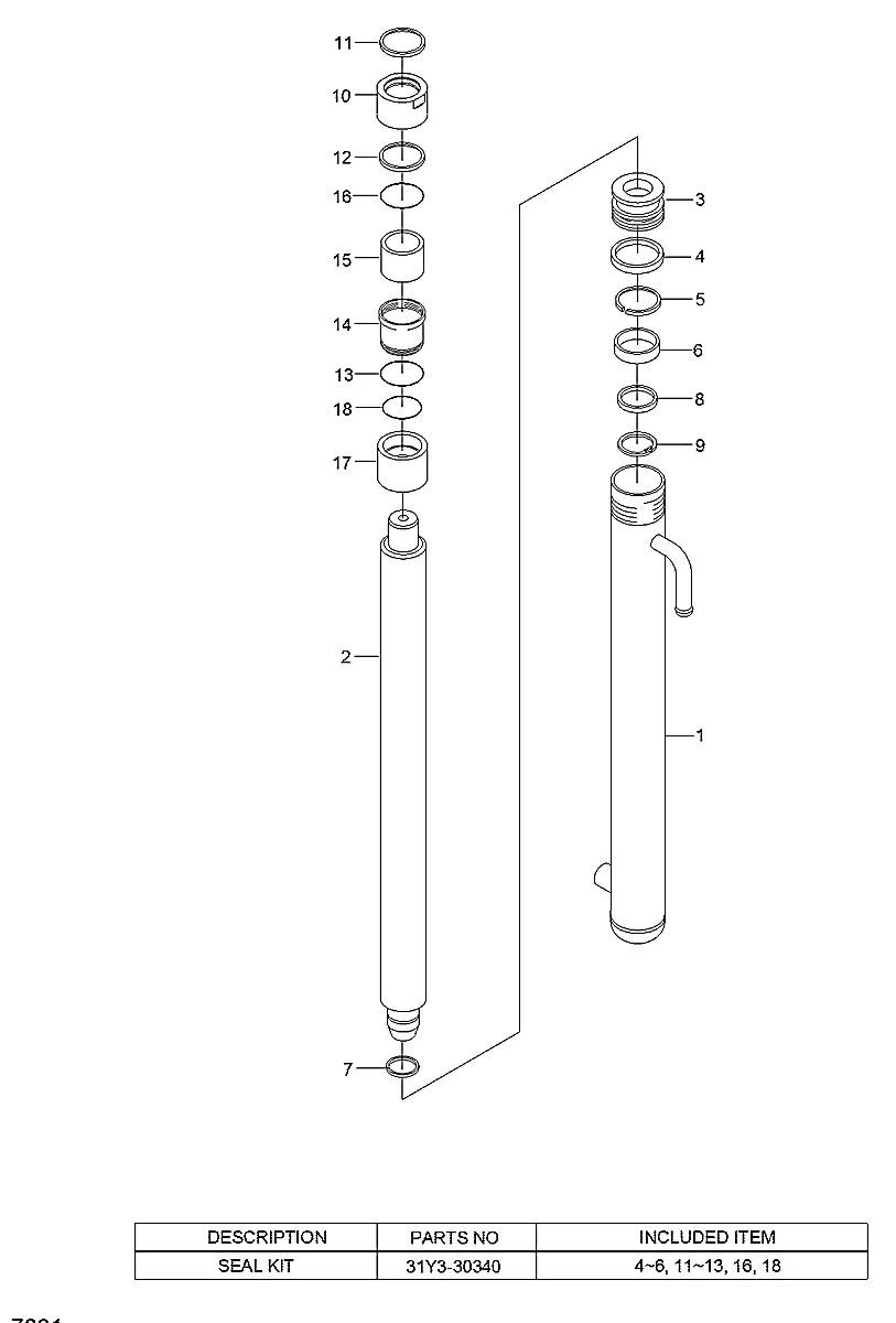 XKCD-00330 Empilhadeira Hyundai 45L-7A