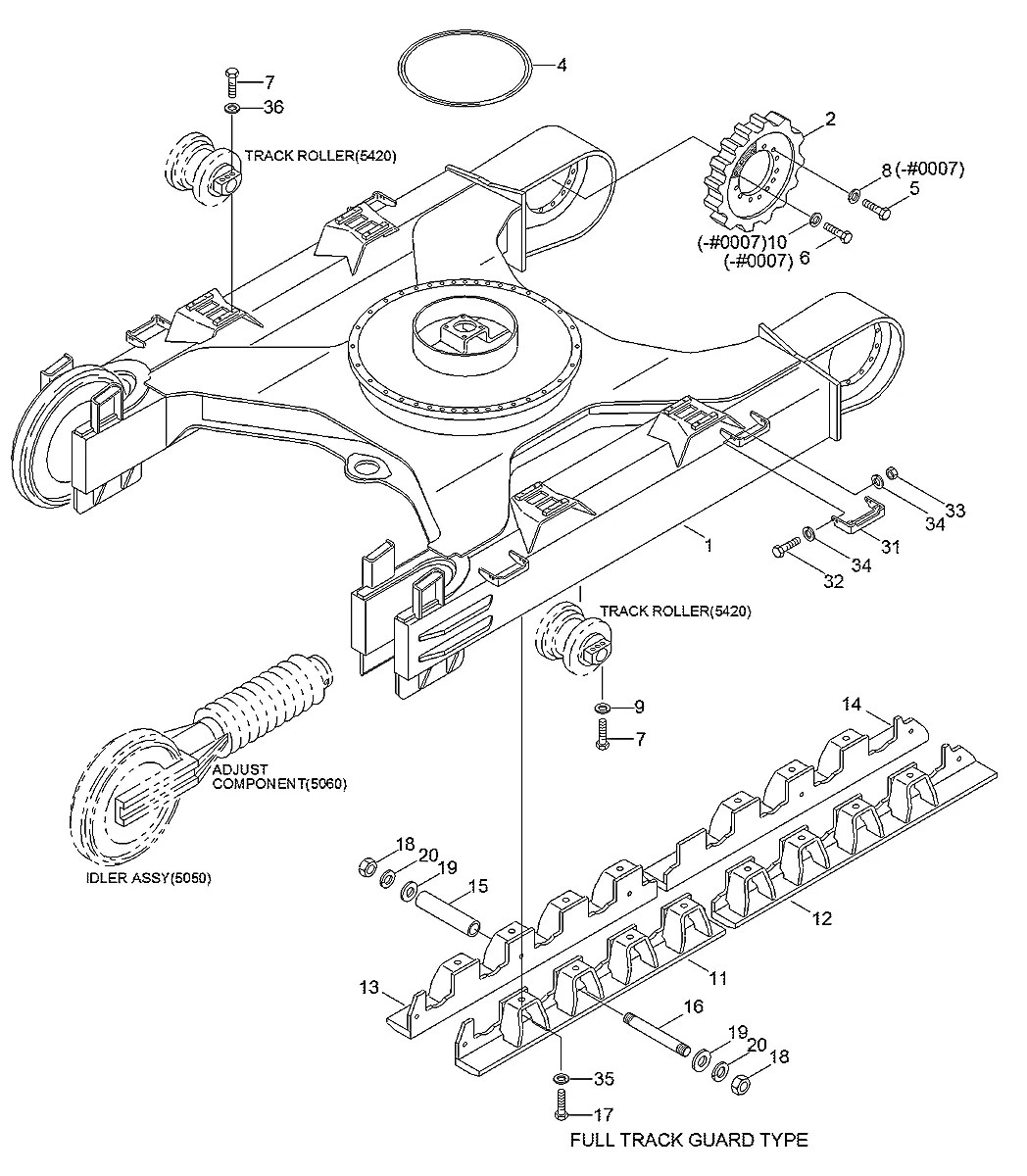 82W1-36032 Equipamento florestal Hyundai 33HDLL