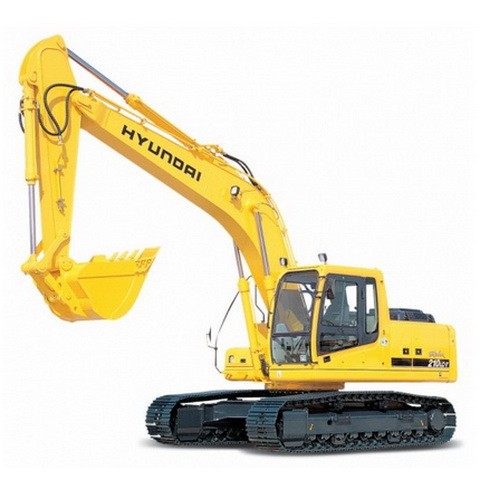 233436 Escavadeira de esteiras Hyundai R210LC-7