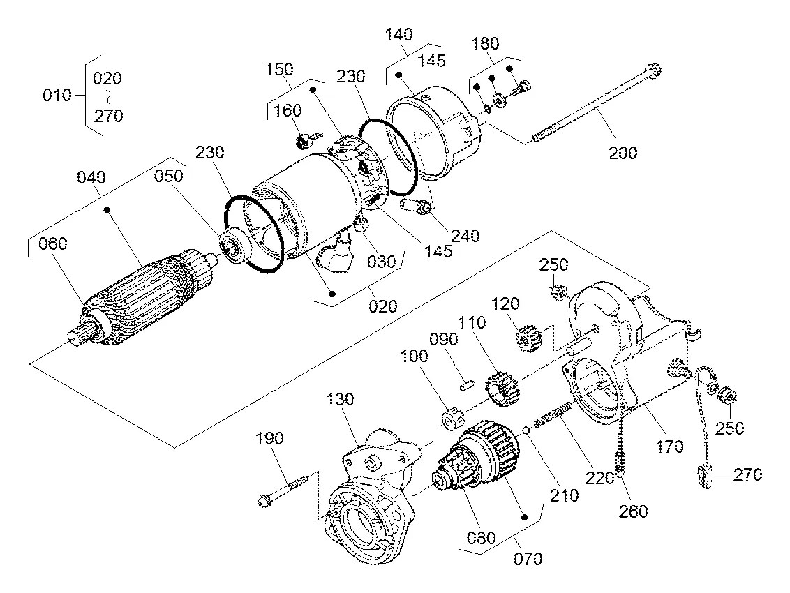 15833-63570 Mini carregadeira Hyundai HSL650-7