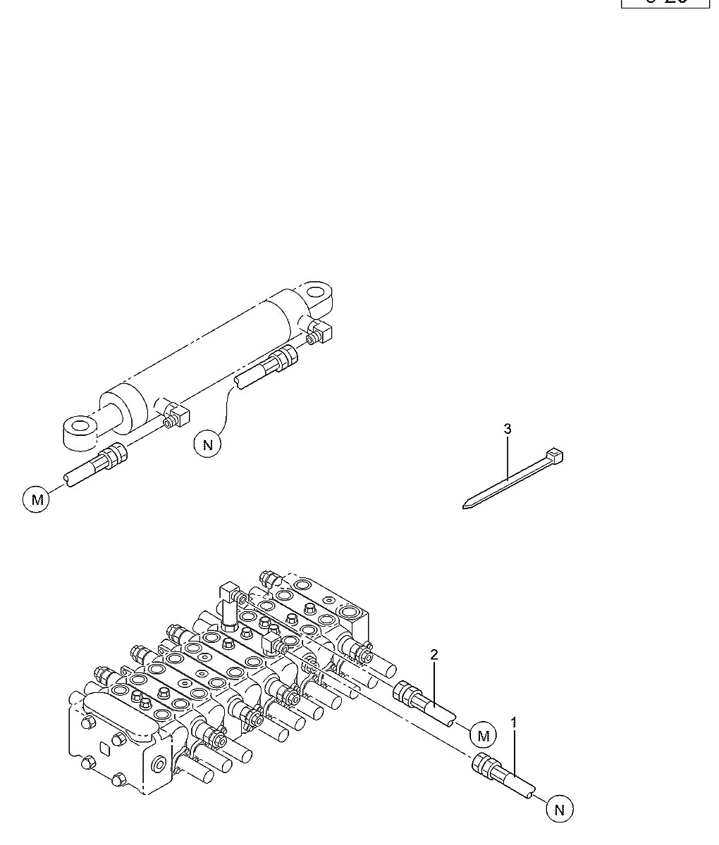 XJDH-03797 Escavadeira de esteiras Hyundai R36N-7