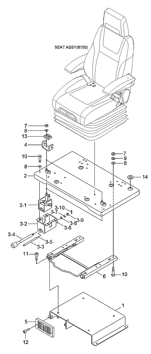 S601-016004 Escavadeira de esteiras Hyundai R480LC-9MH