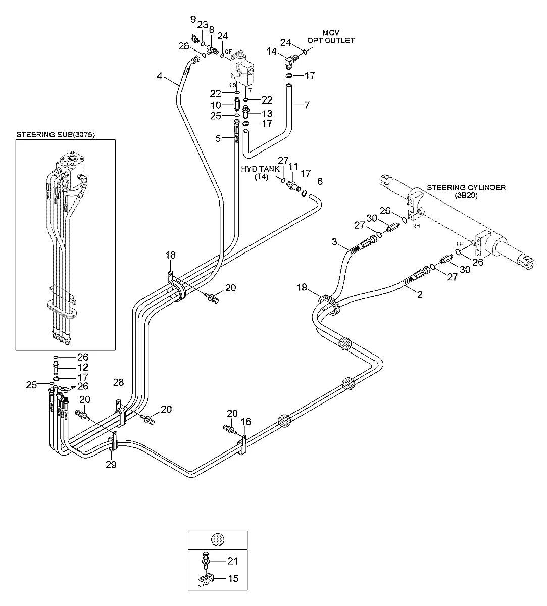 F53610090 Empilhadeira Hyundai 45L-7A