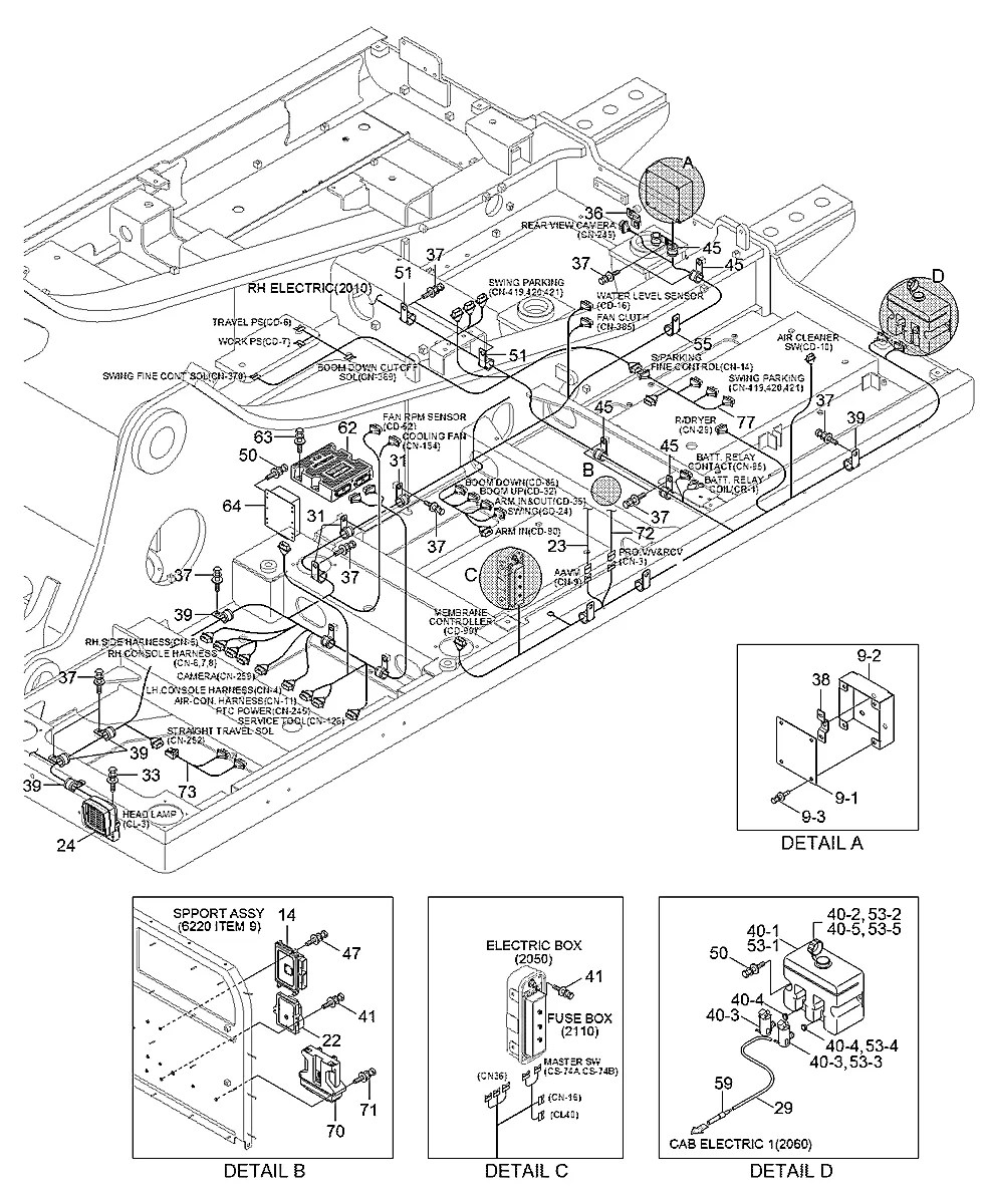 21K9-12302 Escavadeira de esteiras Hyundai HX330 L