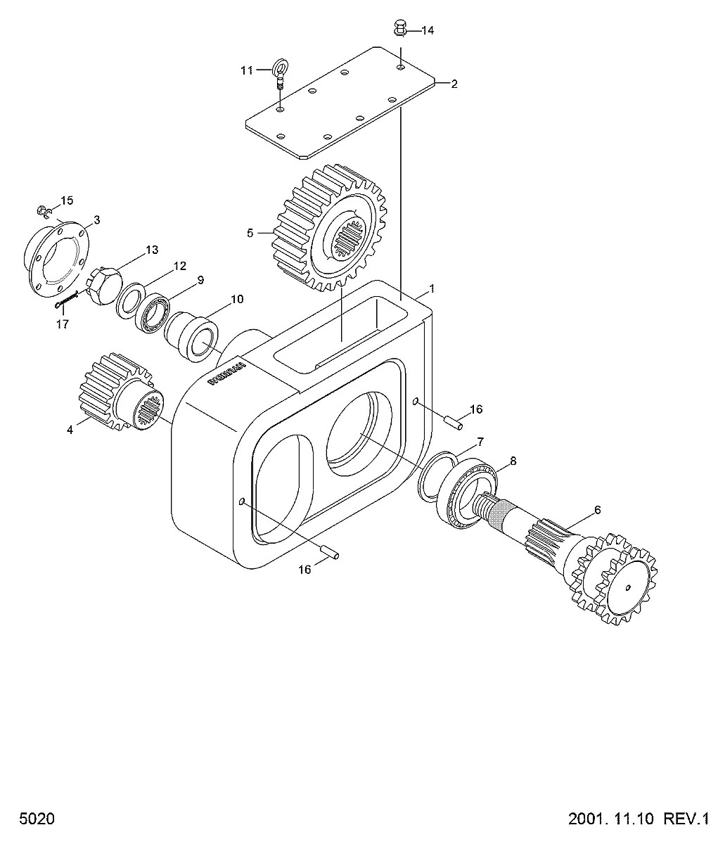 81S5-20201 Mini carregadeira Hyundai HSL810