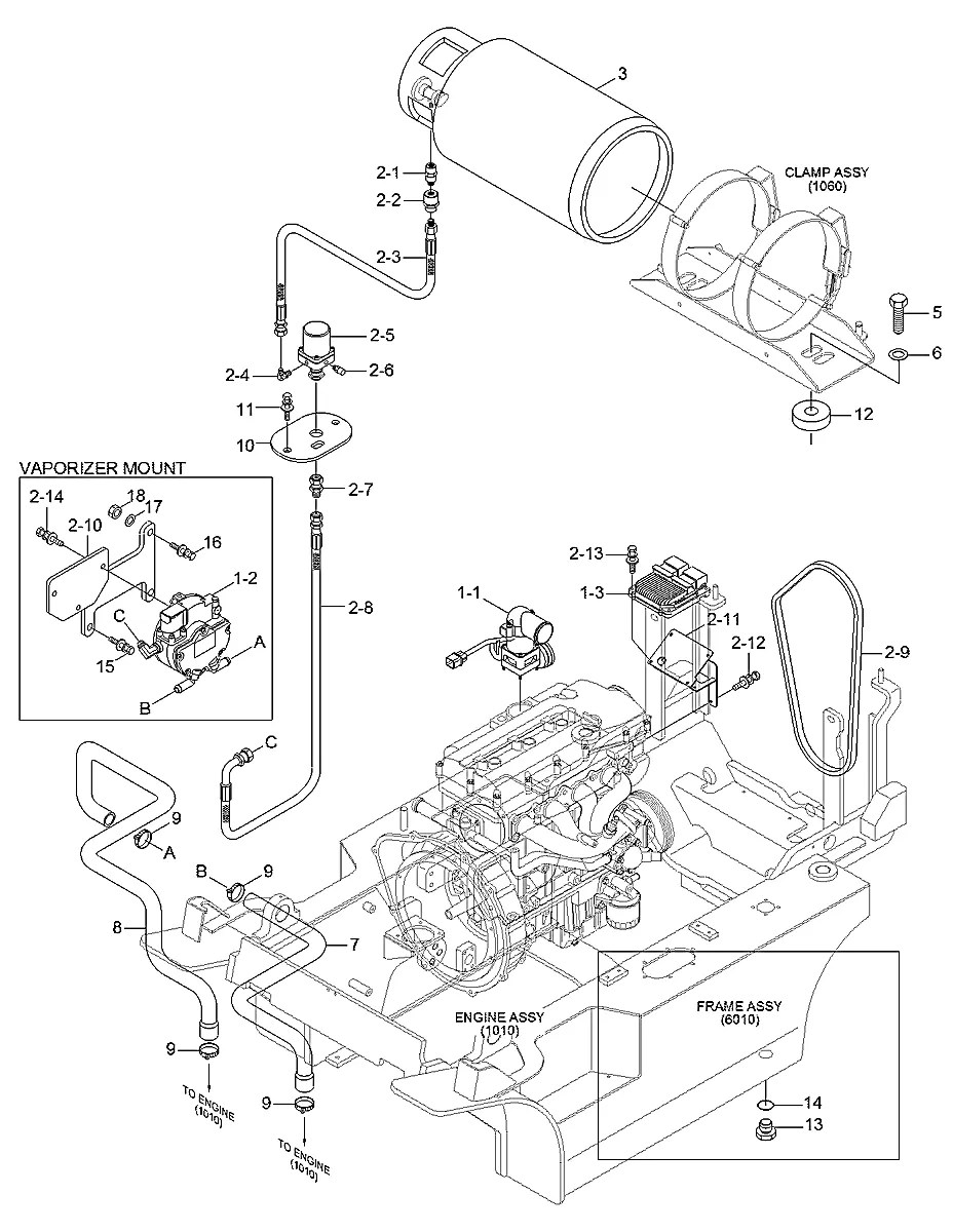 16HF-50200 Empilhadeira Hyundai 30LF-7