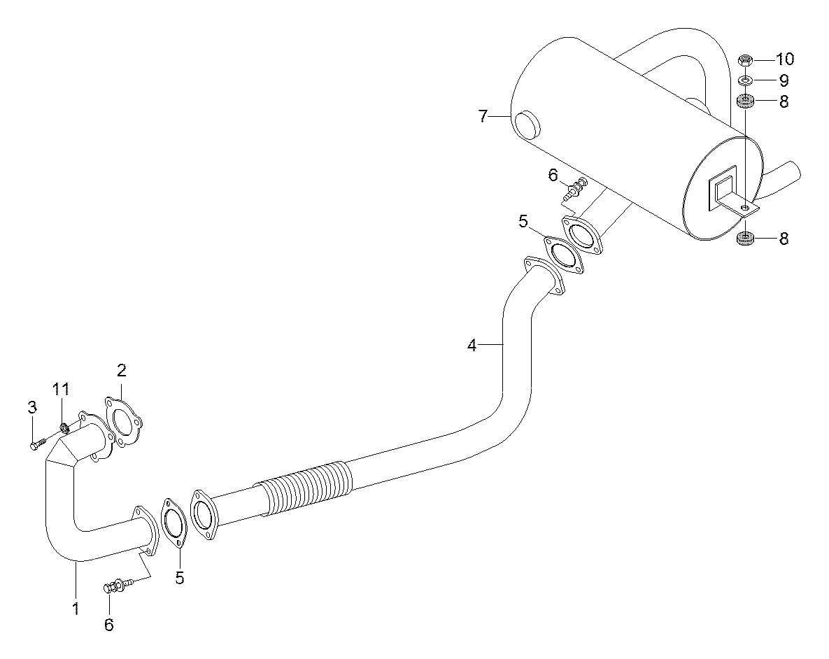 11FE-40120 Empilhadeira Hyundai HDF45-III