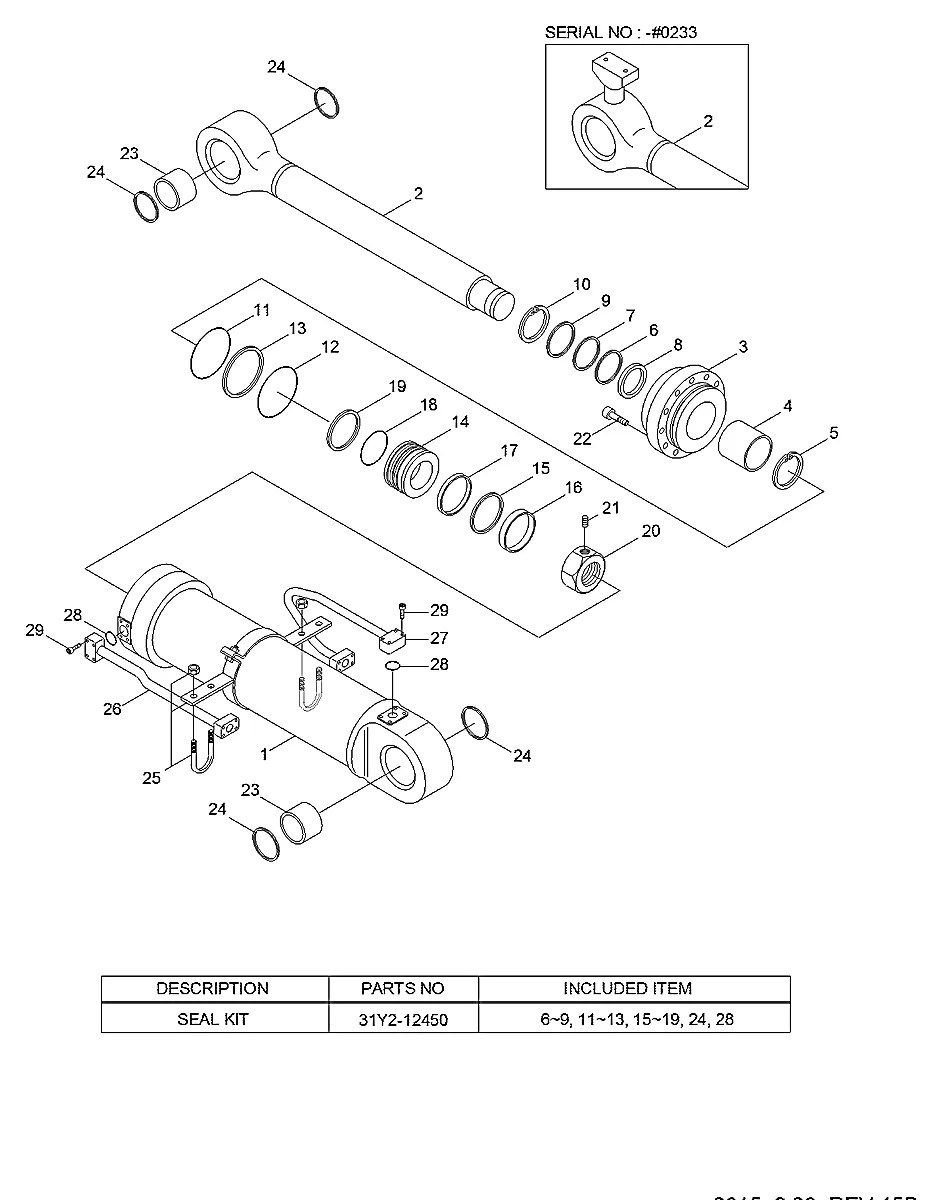 31Y2-12400 Pá-carregadeira Hyundai HL730-9