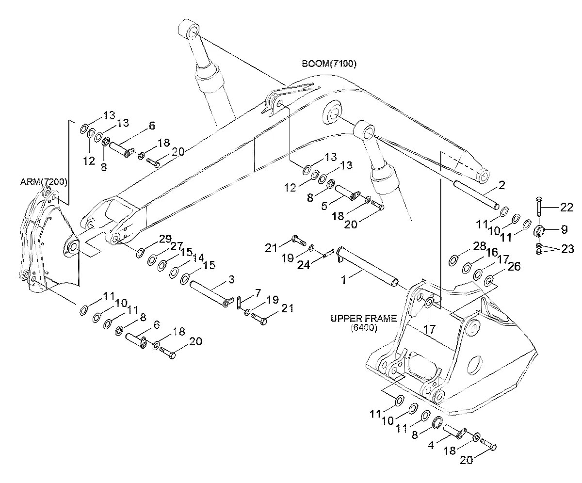 S994-090170 Escavadeira de esteiras Hyundai RB220LC-9S