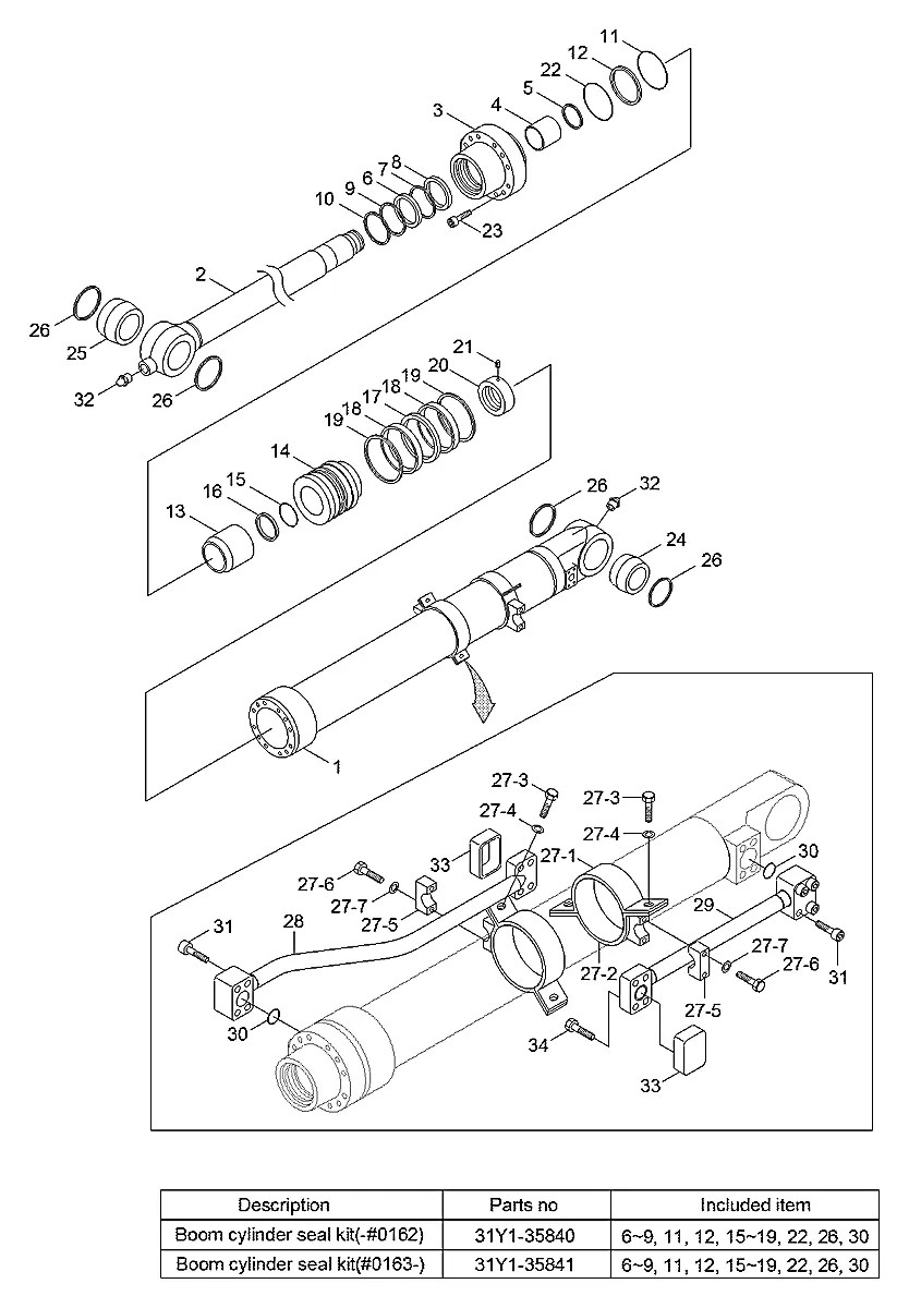 S642-085003 Escavadeira de esteiras Hyundai R480LC-9