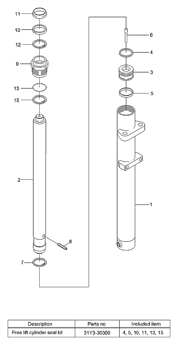 XKCD-01547 Empilhadeira Hyundai 20-25BR-7