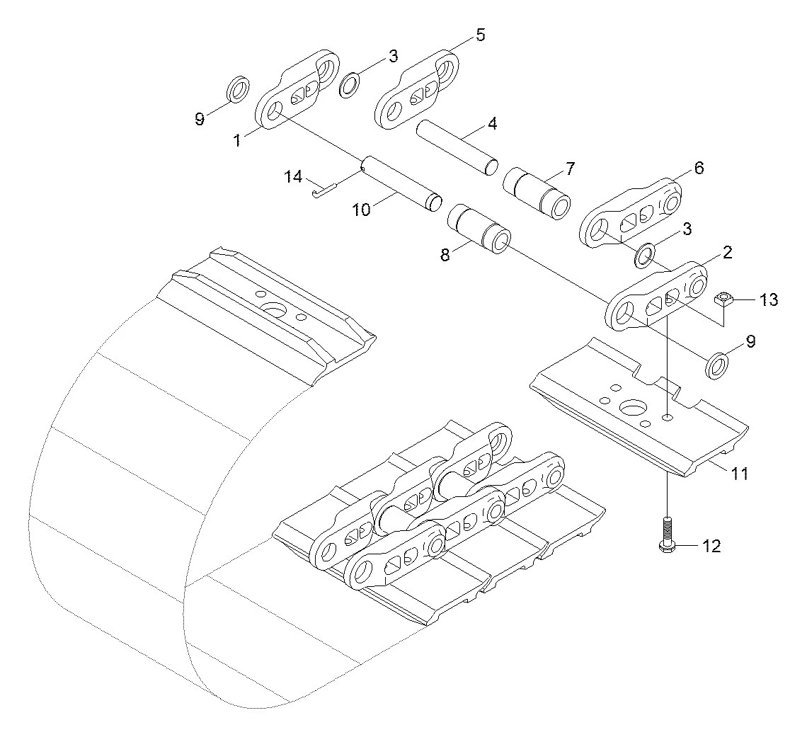 ZTAA-00133 Escavadeira de esteiras Hyundai R1200-9
