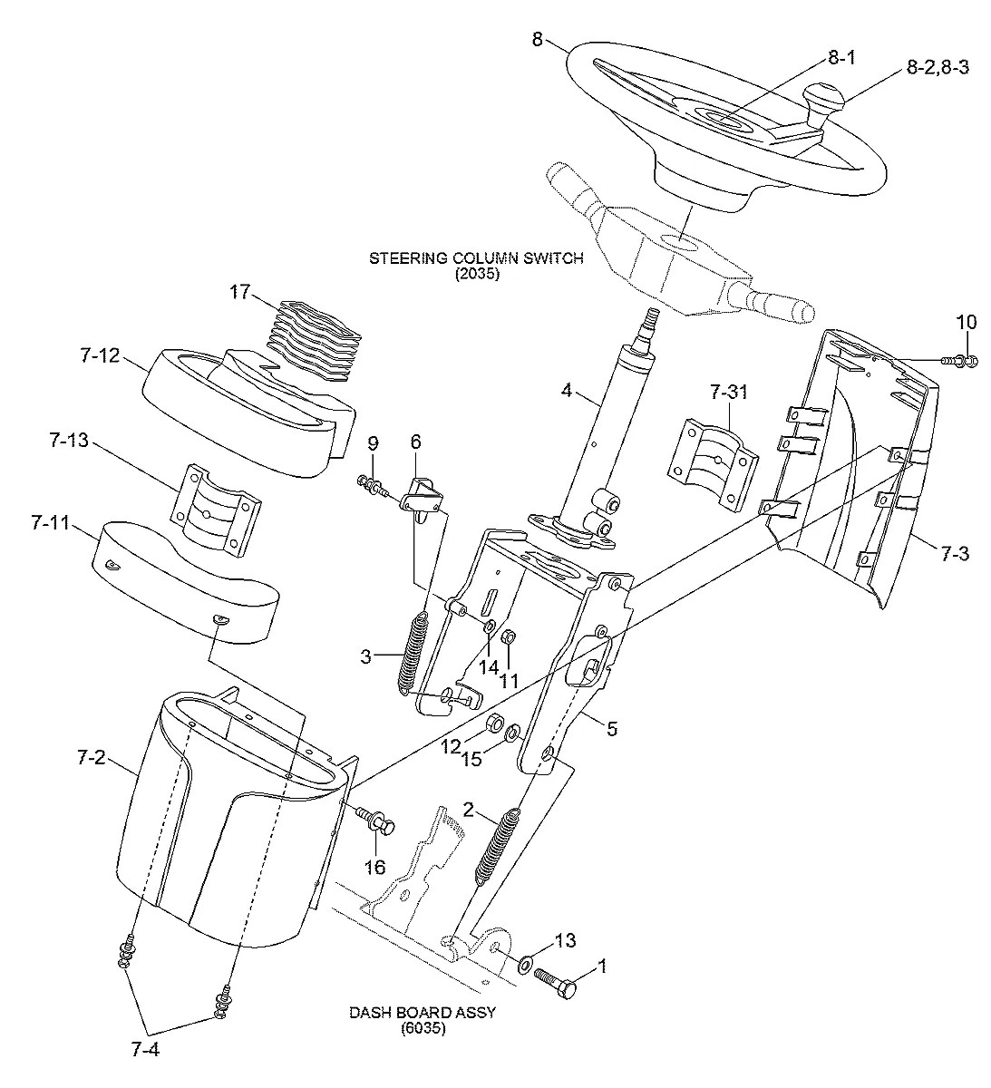 S035-064526 Empilhadeira Hyundai 70L-7A
