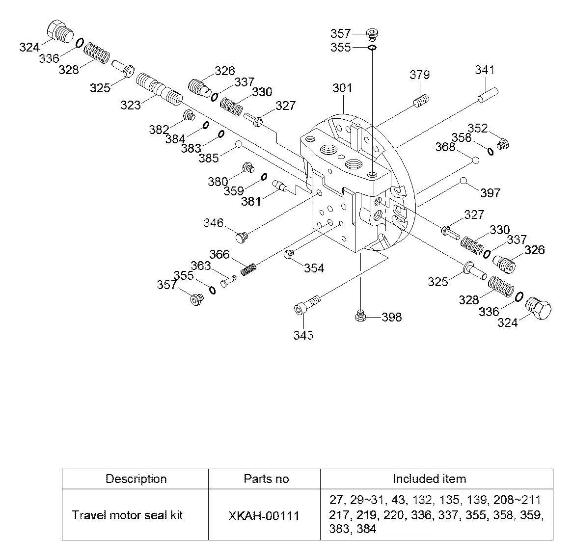 XKAH-00470 Escavadeira de esteiras Hyundai R140LC-7
