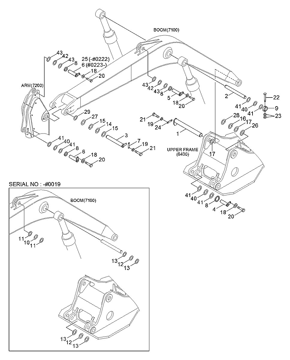 S994-090160 Escavadeira de esteiras Hyundai R235LCR-9