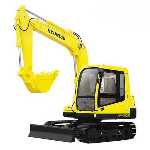 31N1-01201 Escavadeira de esteiras Hyundai R80-7