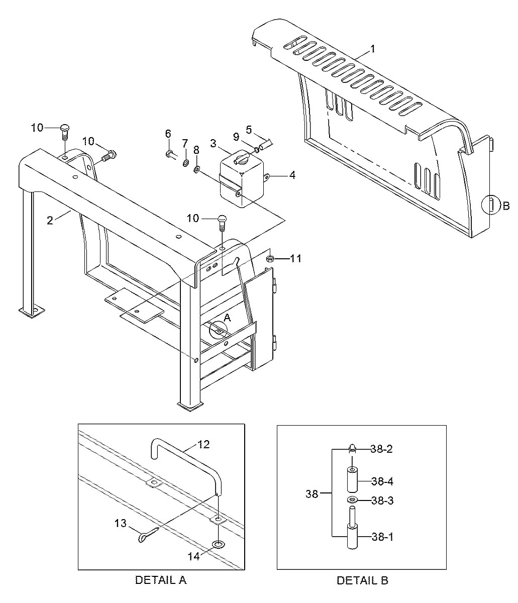71FD-51023 Equipamento florestal Hyundai 42HDLL