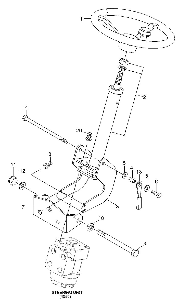 F12140010 Empilhadeira Hyundai HDF45-III