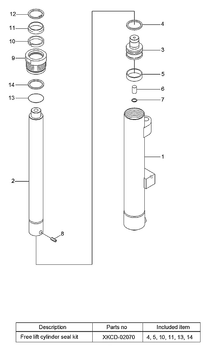 XKCD-02028 Empilhadeira Hyundai 30LF-7