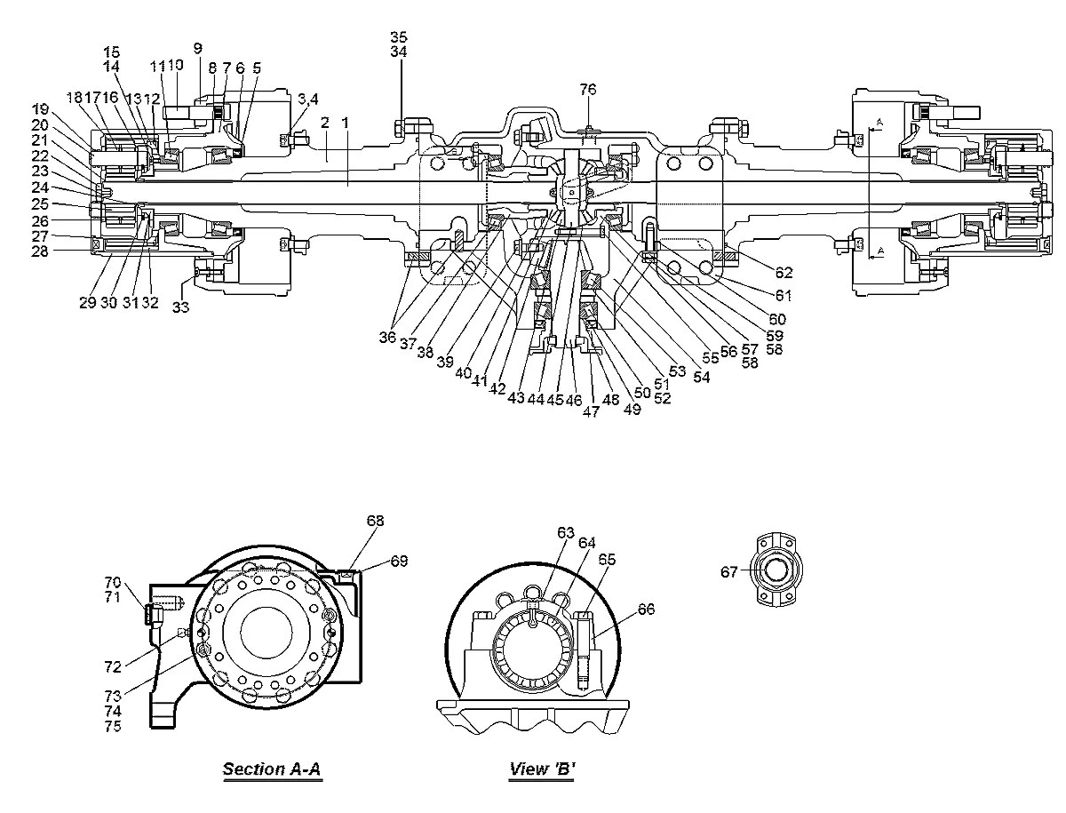 DI0541A4-5M Empilhadeira Hyundai HDF70A