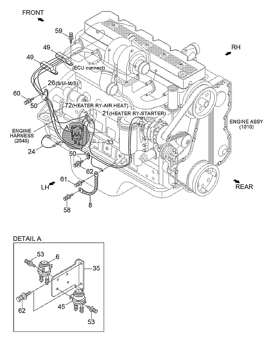 21FT-15450 Empilhadeira Hyundai 110-130-140-160D-7E