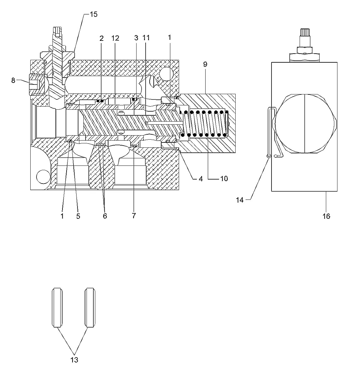 F14600200 Empilhadeira Hyundai HDF50-70-III