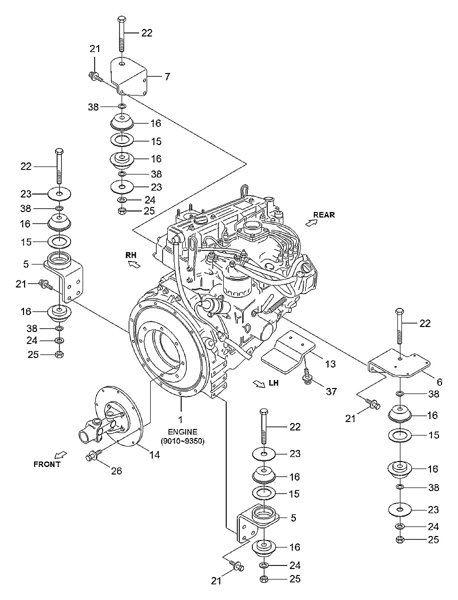 11S7-00071 Mini carregadeira Hyundai HSL850-7