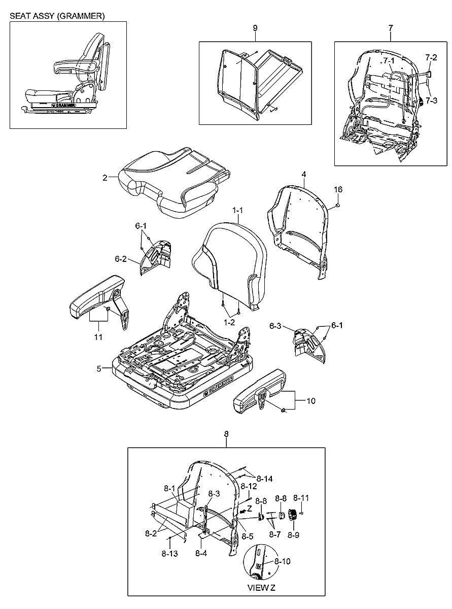 ZGBH-00296 Empilhadeira Hyundai 30L-7