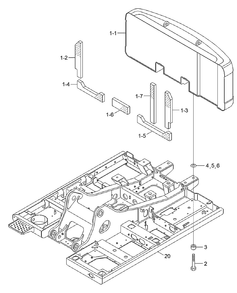 S392-050075 Escavadeira de esteiras Hyundai RD220LC-9